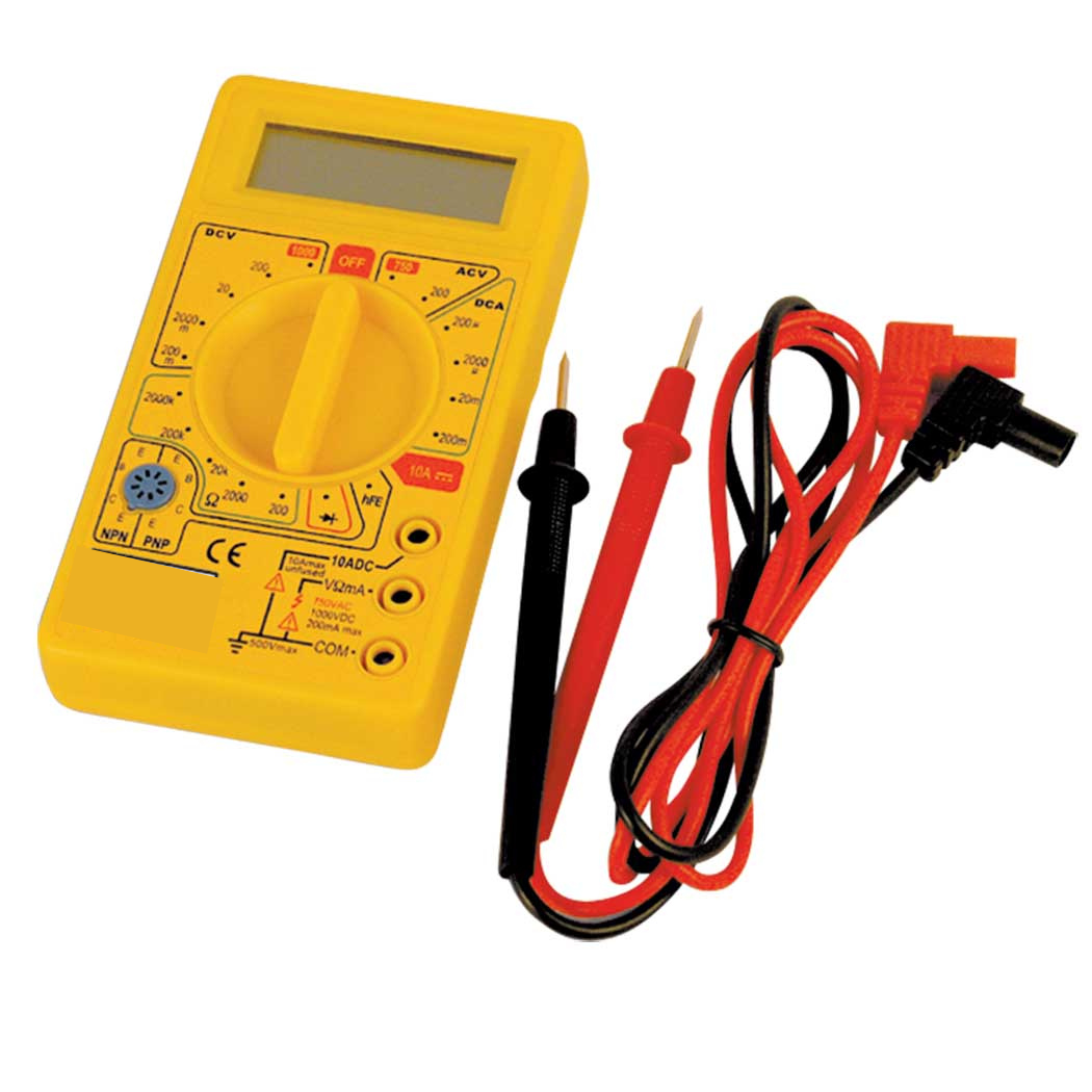 Multímetro Sencillo Digital