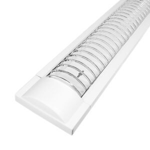 Gabinete Plano con Rejilla con 2 Tubos Led 1.20 Metros