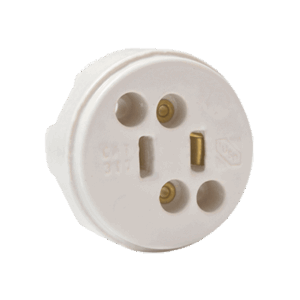 Contacto IUSA porcelana visible