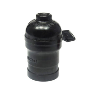 Soquet Iusa baquelita con llave negro